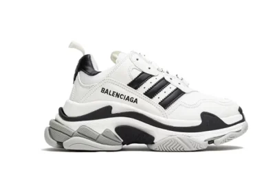 AD X BALENCIAGA TRIPLE-S BLACK WHITE REPLICA - etkick reps