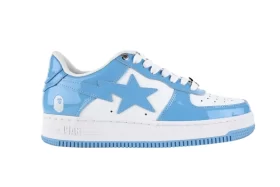 Bapesta Blue White Quality Reps