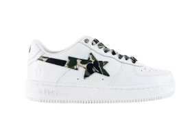 BapeSta Green Camouflage Logo 1:1 Quality Shoes