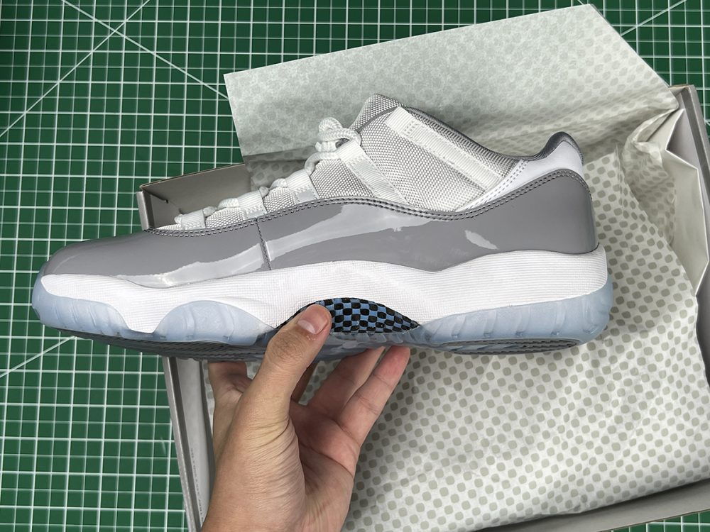 Air Jordan 11 Retro Low ‘Cement Grey’ Reps - etkick reps