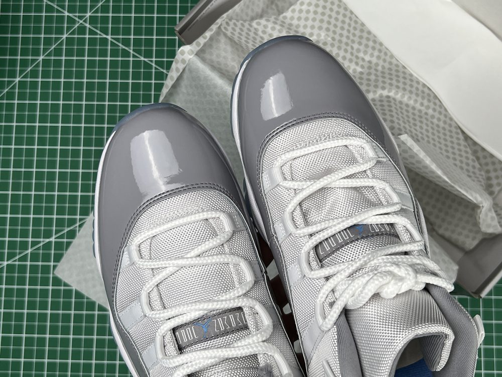 Air Jordan 11 Retro Low ‘Cement Grey’ Reps - etkick reps