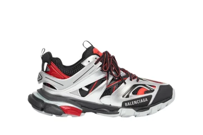 Balenciaga Track Sneaker ‘Black Red Silver’ - etkick reps