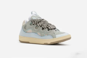 Lanvin Curb Sneaker ‘Light Blue’ Reps