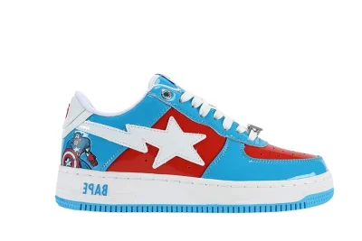 A Bathing Ape Bape Sta Marvel Comics Captain America (2022) - etkick reps