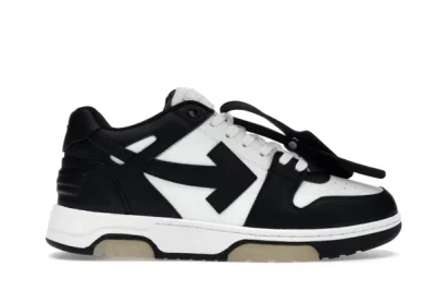 OFF-WHITE Out Of Office OOO Low Tops White Black White REPS - etkick reps