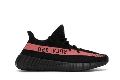Yeezy Boost 350 V2 Core Black Red REPS - etkick reps