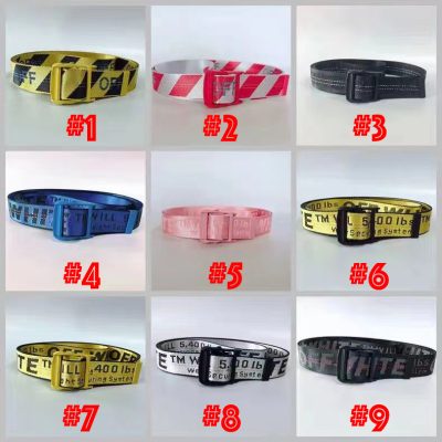 Quality OW belts 9 Colors REPS - etkick reps