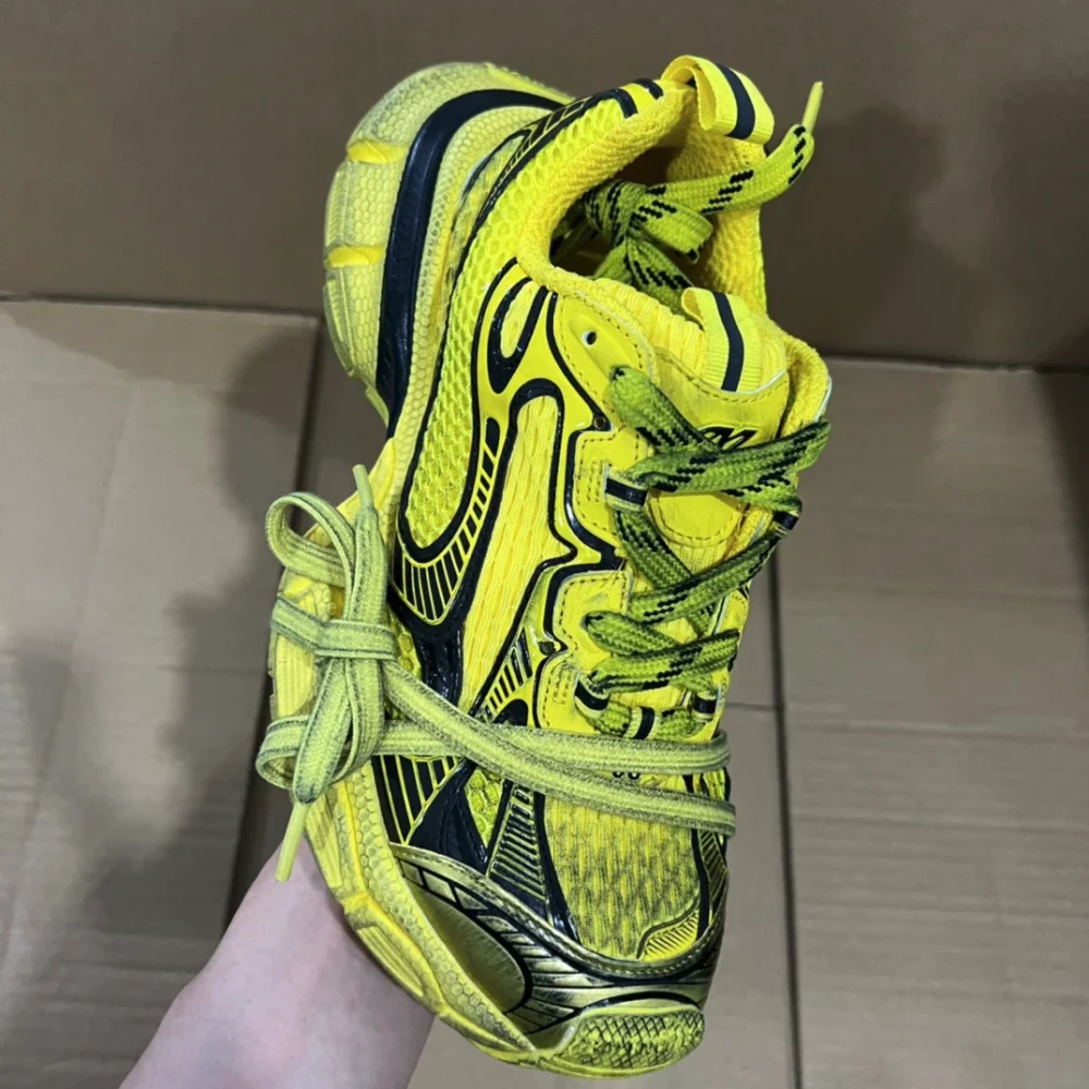 Balenciaga 3XL Yellow and Black REPS - etkick reps