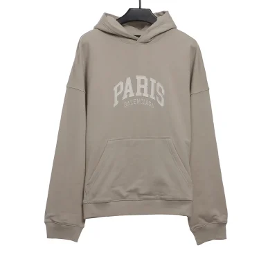 Balenciaga City Limited Paris Embroidered Hoodie Reps - etkick reps
