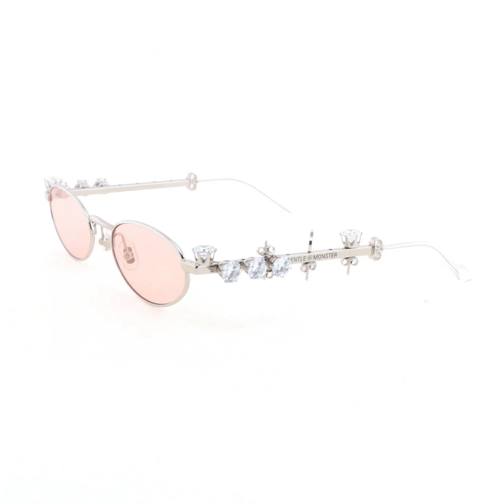 D’heygere Oval Optical Glasses (Silver Frame + Pink Lenses) REPS - etkick reps