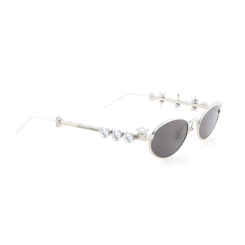 D’heygere Oval Optical Glasses (Silver Frame + Gray Lenses) - etkick reps