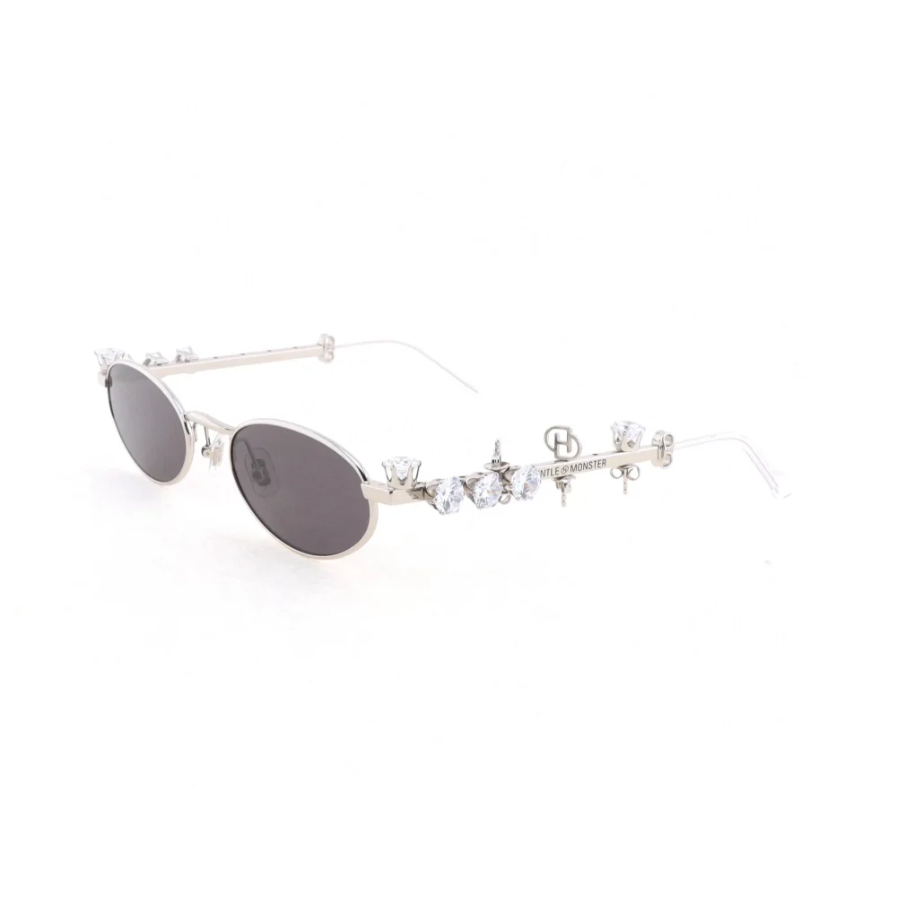 D’heygere Oval Optical Glasses (Silver Frame + Gray Lenses) - etkick reps