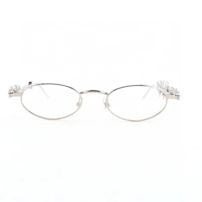 D’heygere Oval Optical Glasses White and Pink - etkick reps