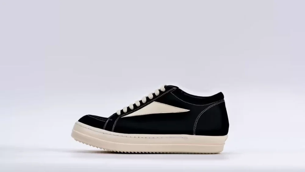 Top Rick Owens Strobe Vintage Low ‘Dark Dust’ Sneaker REPS - etkick reps