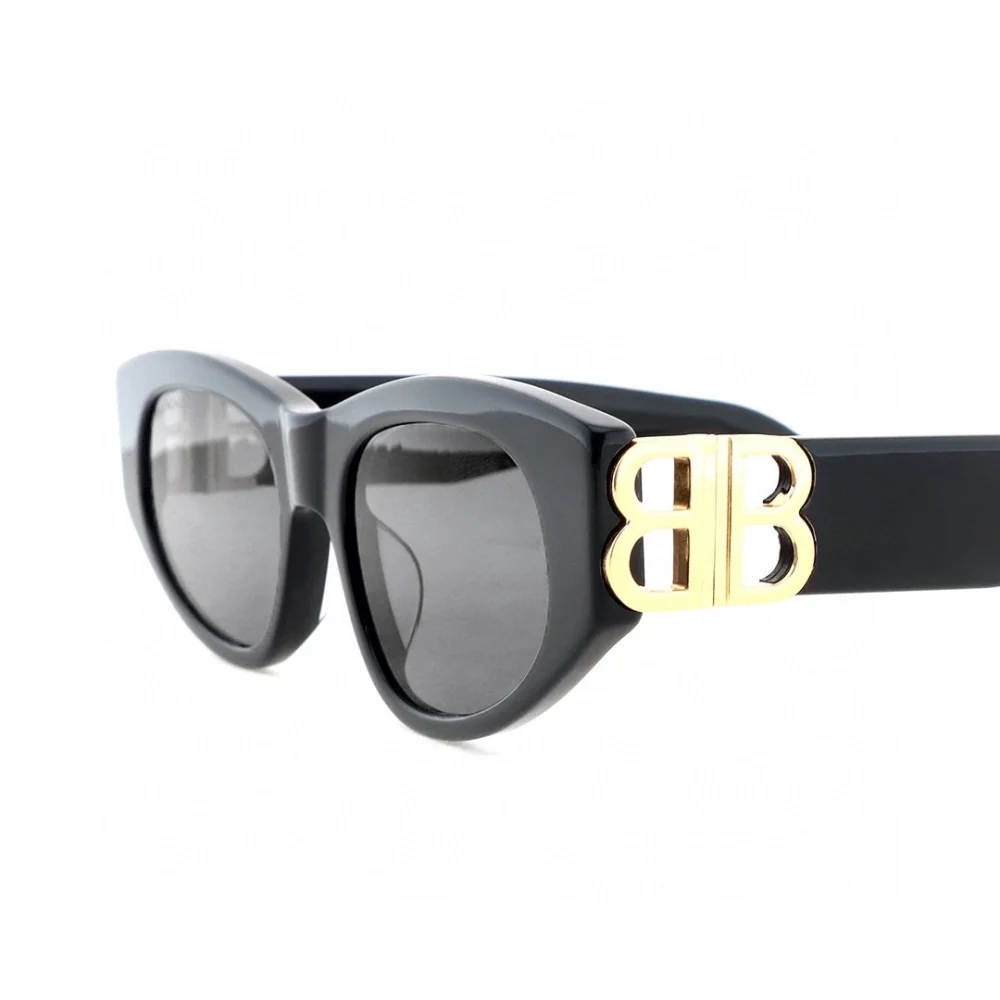 Gold cat-eye double B sunglasses - etkick reps