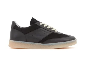 Margiela Lace-up Low-top Black Sneakers REPS