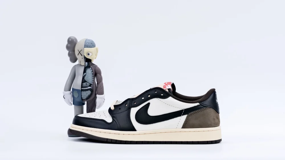 Jordan 1 Low Black White Brown Top-Version REPS - etkick reps