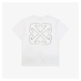 OFF-WHITE 24SS-T-shirt with anchor-arrow print Reps