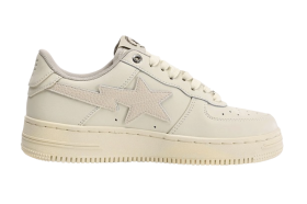 A Bathing Ape Bape Sta Highsnobiety Daily Essentials Beige Sneaker Reps