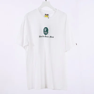 Bape Cotton With Logo Print T-Shirt Reps - etkick reps