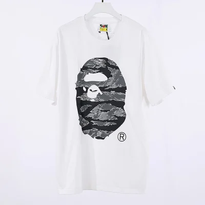 Bape Logo-Print Short Arm T-Shirt Reps - etkick reps