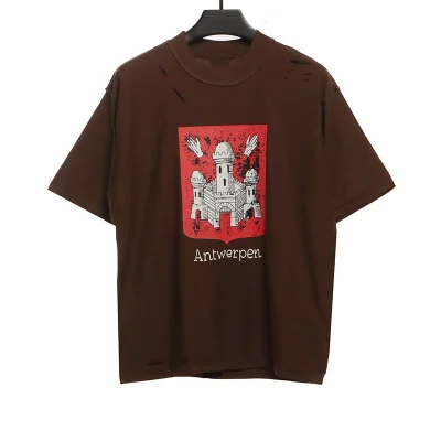 Balenciaga Anti-car Holes And Cracks T-shirt Reps - etkick reps