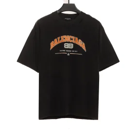 Balenciaga Districted-washed Maison T-shirt Reps