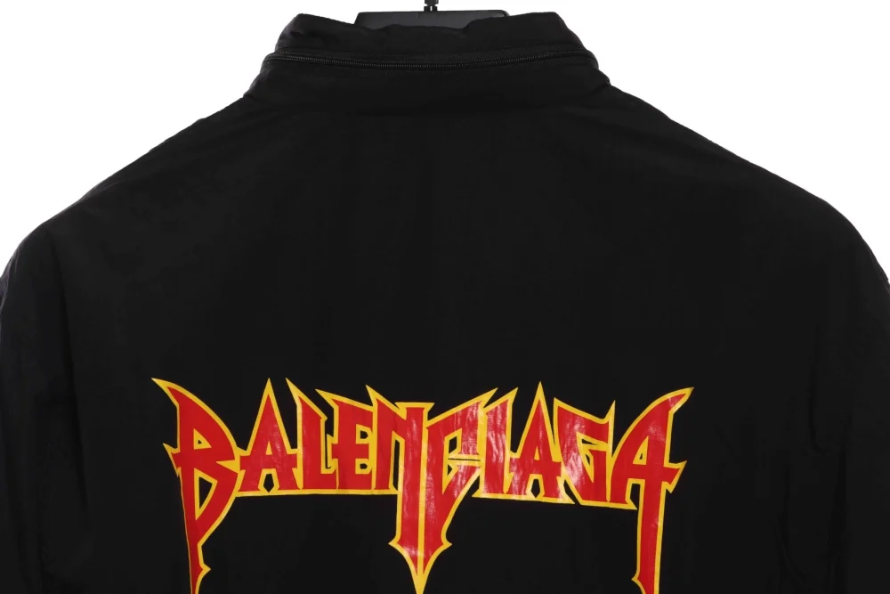 Balenciaga Flame Metal Letter Jacket Reps - etkick reps