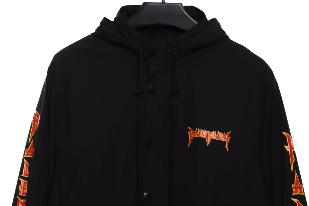 Balenciaga Flame Metal Letter Jacket Reps - etkick reps