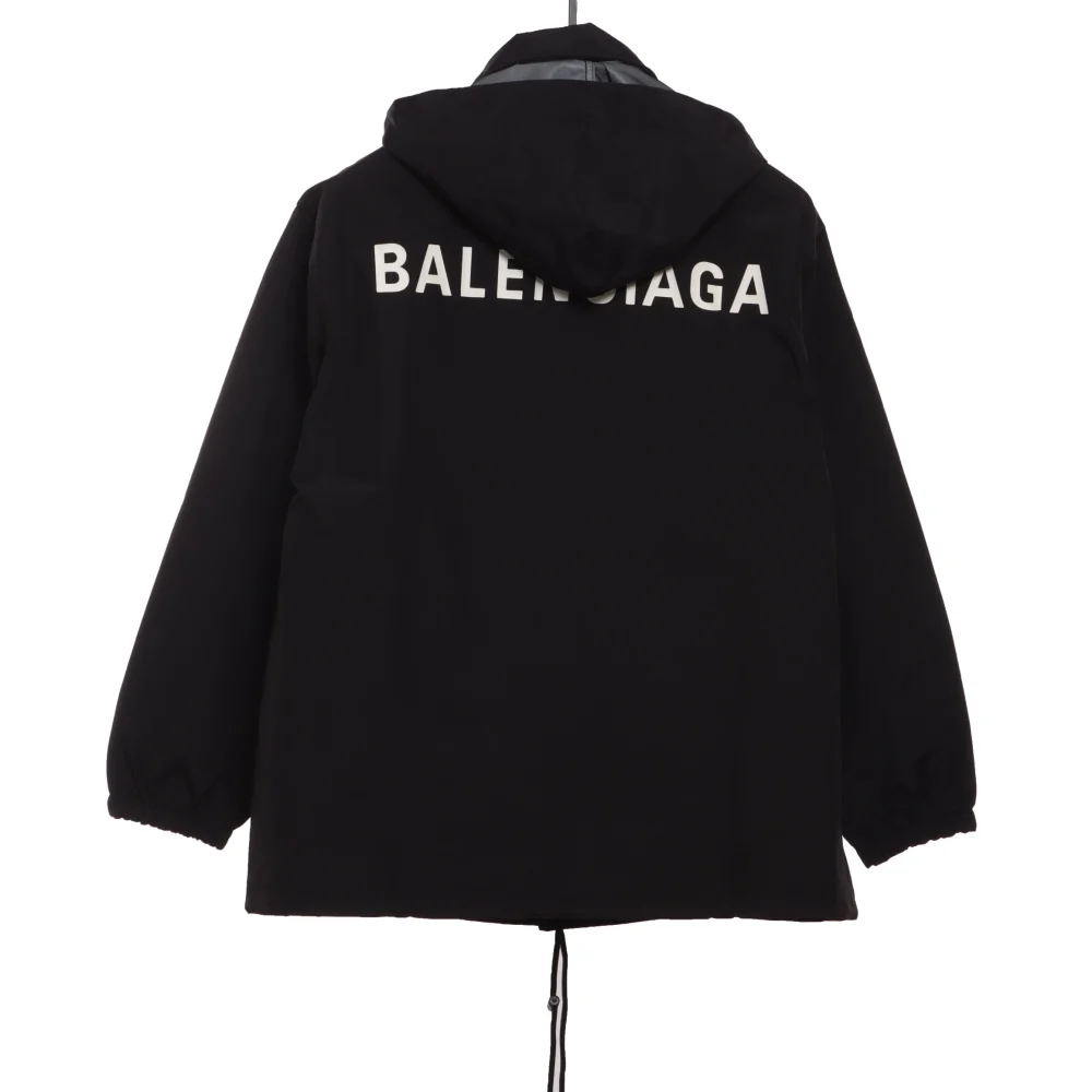 Balenciaga jacket with stand -up collar and letter pattern Reps - etkick reps