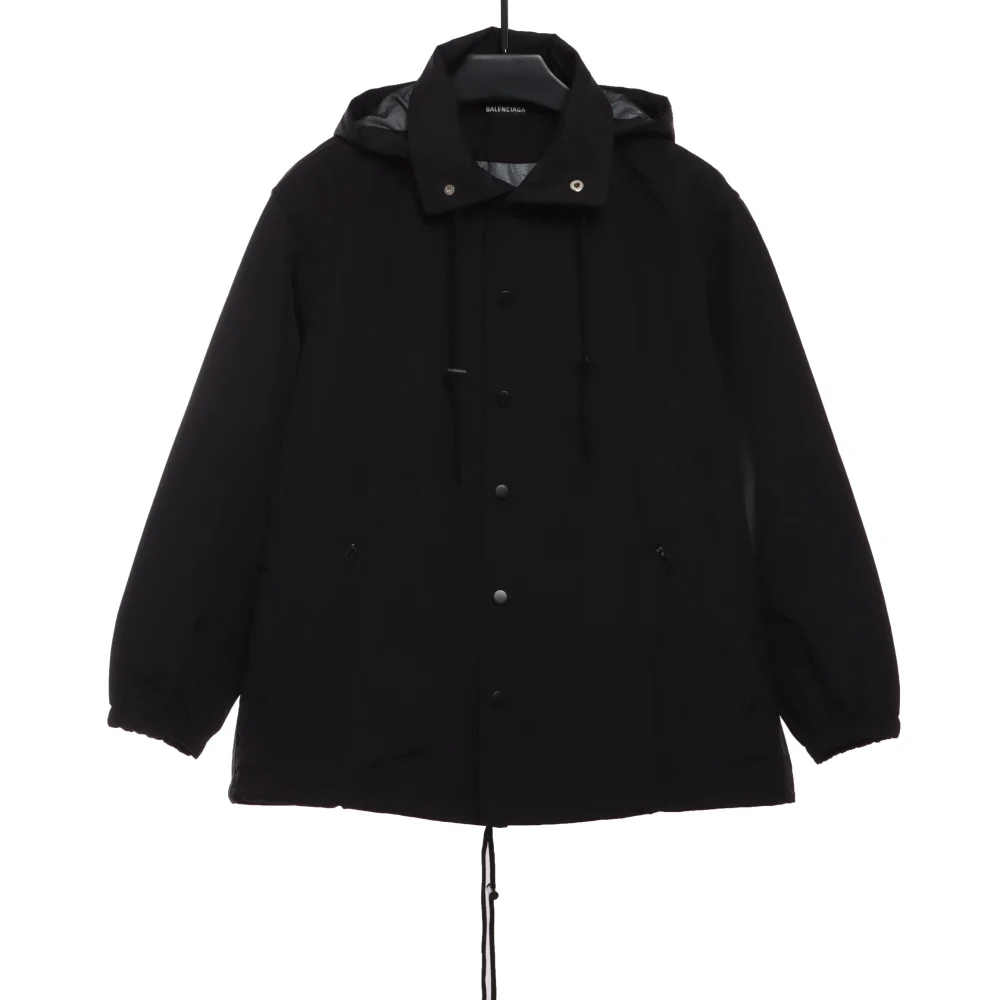 Balenciaga jacket with stand -up collar and letter pattern Reps - etkick reps