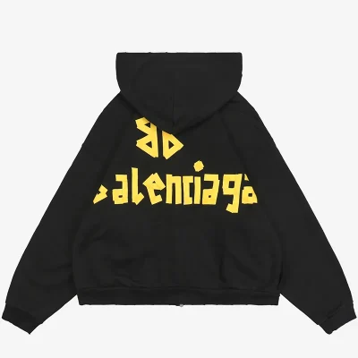 Balenciaga hoodie with band zipper Reps - etkick reps