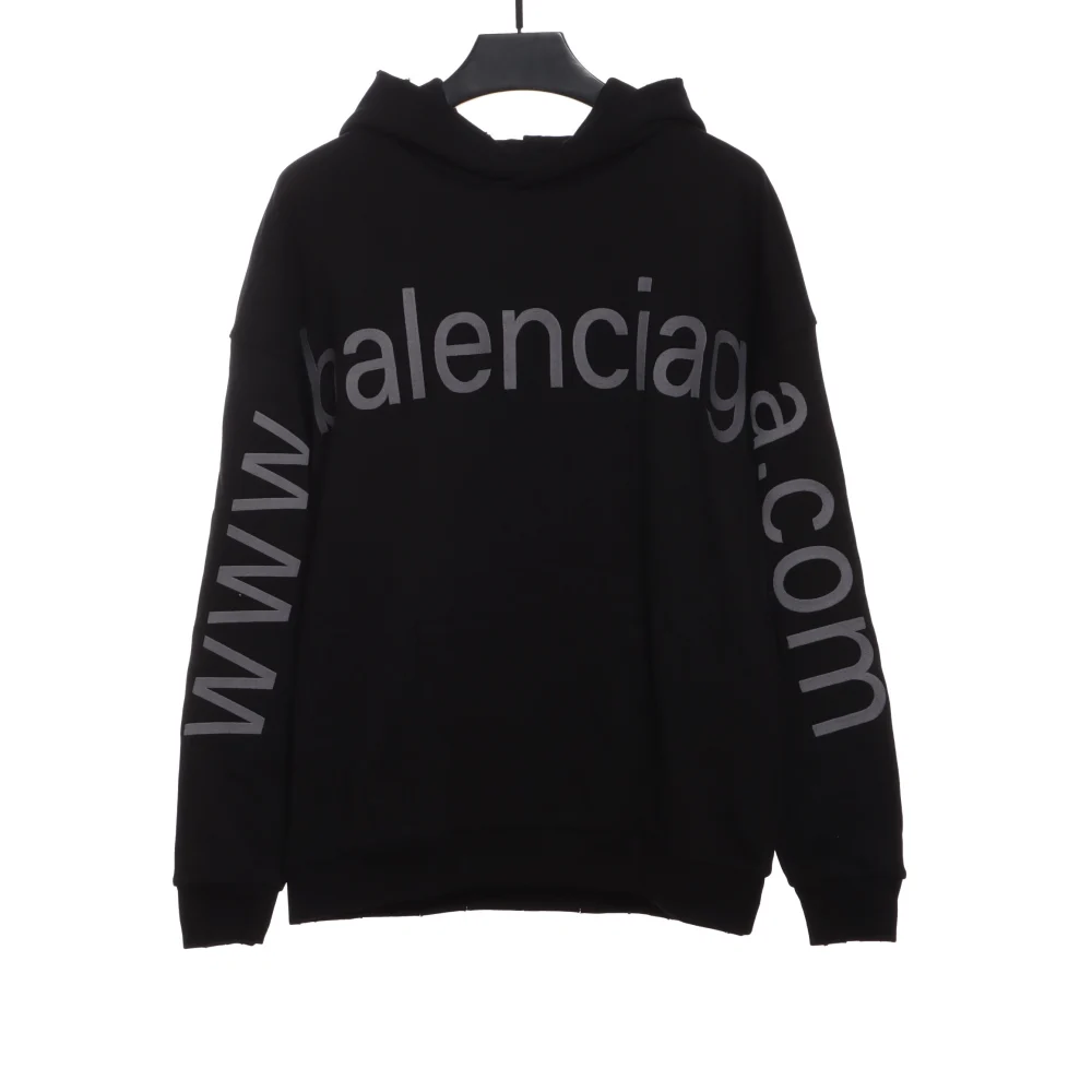 Balenciaga hoodie with logo print reps - etkick reps