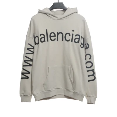 Balenciaga hoodie with logo print reps - etkick reps