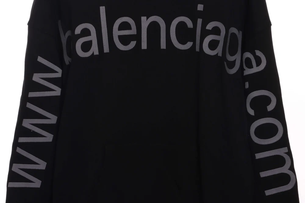 Balenciaga hoodie with logo print reps - etkick reps