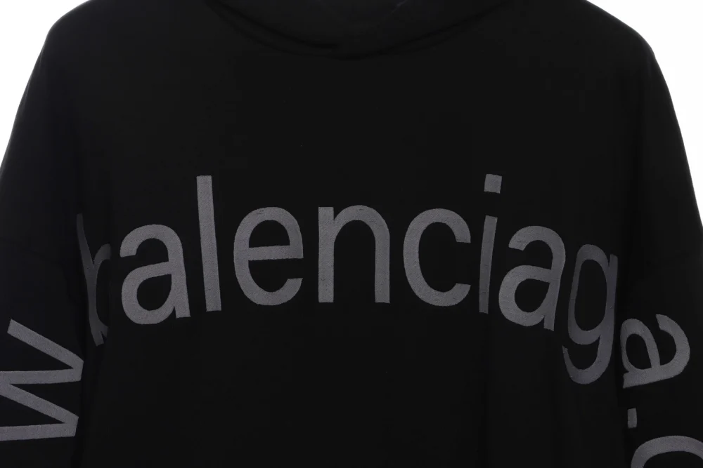 Balenciaga hoodie with logo print reps - etkick reps