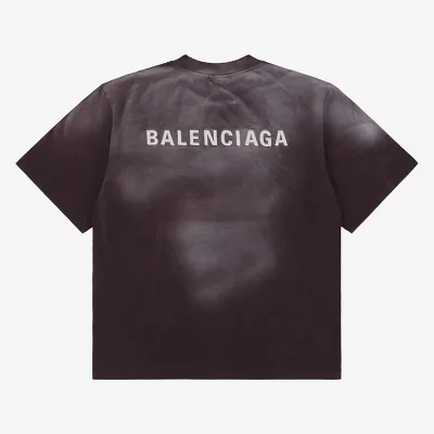 Balenciaga Logo letter embroidery T-shirt Reps - etkick reps