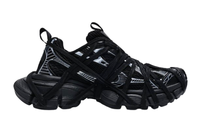 Balenciaga Reps MEN’S 3XL EXTREME LACE SNEAKER IN Black & White - etkick reps