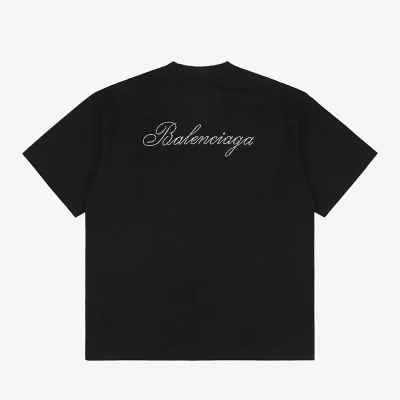 Balenciaga Strass-Logo T-Shirt Reps - etkick reps