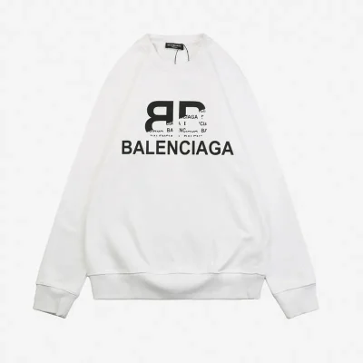 Balenciaga Sweatshirt With Patchwork Letter Print Reps - etkick reps