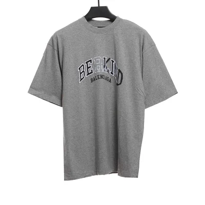 Balenciaga T-Shirt With Patch And Color Gradient Washing Reps - etkick reps