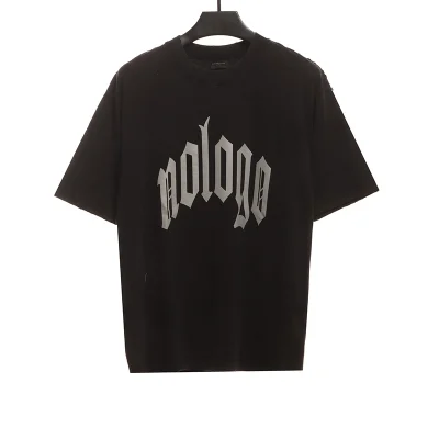 Balenciaga Used Look With Nologo Lettering T-Shirt Reps - etkick reps