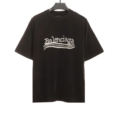 Balenciaga Washing And Distribution Press-Pressed T-Shirt Reps - etkick reps