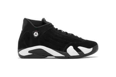 Jordan 14 Retro Black White Top Quality Reps - etkick reps