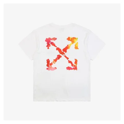 Off-White Connecticut Limited T-Shirt With Orange Arrow Printing Reps - etkick reps