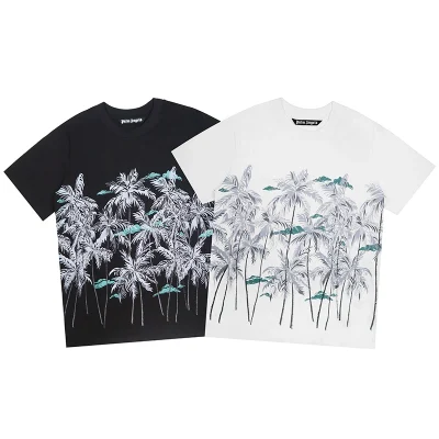 Palm Angels Aalm-Baum-Druck T-Shirt Reps - etkick reps