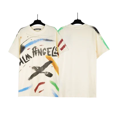 Palm Angels Pinselstriche T-Shirt Reps - etkick reps