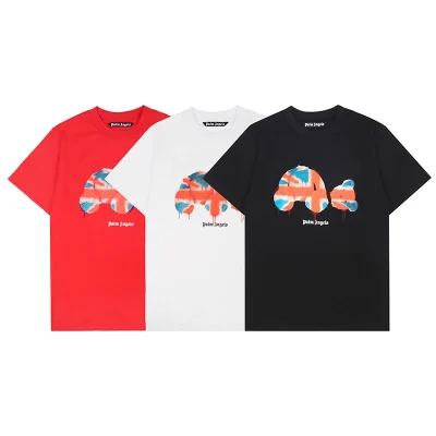 Palm Angels Union Jack Bear-Aufdruck T-Shirt Reps - etkick reps