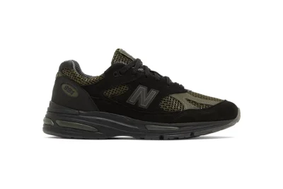 Stone Island x NB 991v2 ‘Black Olive’ Reps - etkick reps