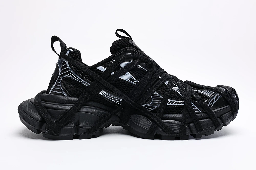 Top Balenciaga Reps MEN’S 3XL EXTREME LACE SNEAKER IN Black:White Reps